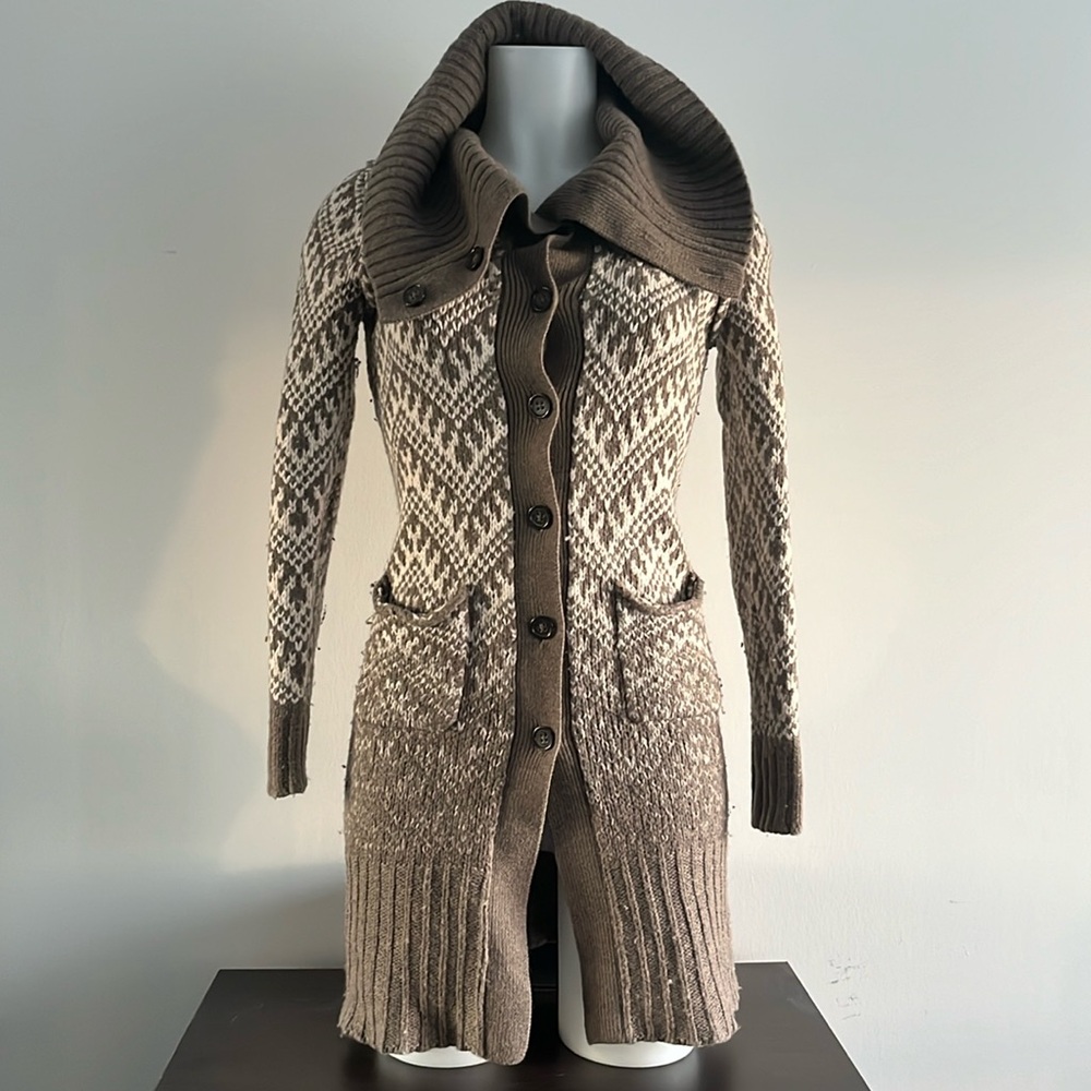 Extra fine Merino wool long sweater Banana Republic